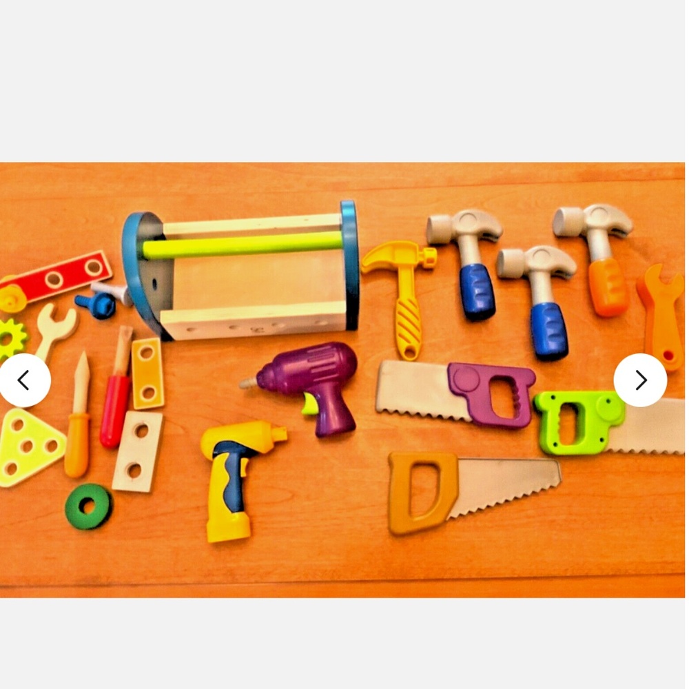 9 pc LEARNING RESOURCES FIX IT! TOOL SET for ages 2+